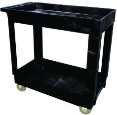 UTILITY CART 300 LB MAX 40L 31.25H 2-SHELF