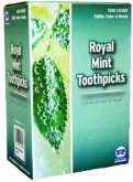 INDV CELLO WRAP TOOTHPICKS MINT  15/1000