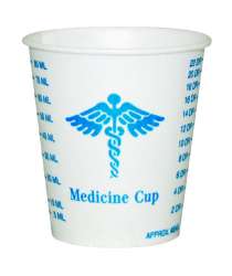 CUP PPR MEDCN GRADUATED  100/PK 20/CS