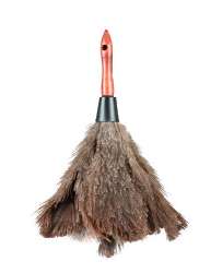 OSTRICH FTHR DUSTER 21 IN GRA 12