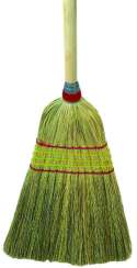 L-DTY BRM 42X.94 DIA WOOD HNDL YUCCA BRIST