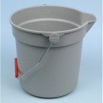 BRUTE BUCKET RND 10 QTGREY 5510