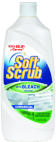 SOFT SCRUB CLNR W/ BLEACH DISINF BTL 6/36
