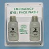 DBL EYE/FACE WASH STATION 11X4X13