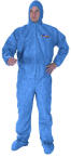 KLEENGARD A60 CVRLL 2XL ZIP/FLAP/ELAS/HOOD