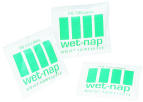 WETNAP INDV. PKTS POLYBG 10/100