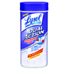 LYSOL DUAL ACTION SCRUB WIPES 12/28CT