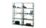 5-SHELF SHELVING 36X18X75 GRA