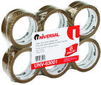 TAPE 48x50 1.85 MIL TAN 6/PK
