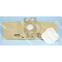 DUST BAG 5 PAK W/1 PREFILTER