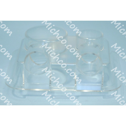 LID TRANSPARENT--W/LABEL