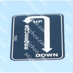 DECAL-SQUEEGEE LIFT 260