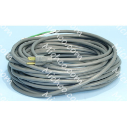 CORD-14GA-3 75FT MED GREY
