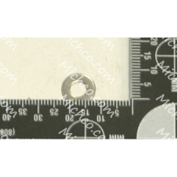WASHER, FLAT, 0.21B 0.45D .03, SS