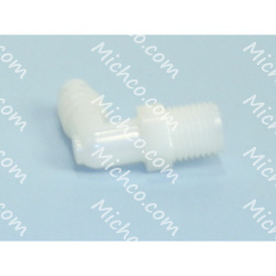 FITTING NYLON 90 1/4MPT 3/8HOS