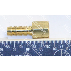 FITTING-1/8FPT 1/4BARB BRASS