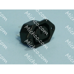 RECEPTACLE-10A 250VAC IEC 320