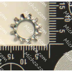 WASHER, LOCK, EXT, 0.25 SS
