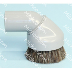 ROUND BRUSH  NATURAL/NYLON