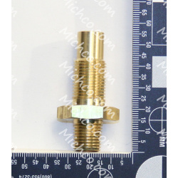NIPPLE 1/4 NPT X 5/8-18 BRAS