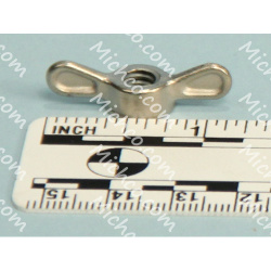 NUT-WING 1/4-20 STL CAST LOW ZINC