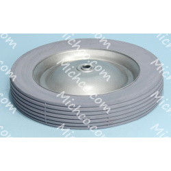 WHEEL, 10.0D 1.78W, 0.50B,GRAY HUB/