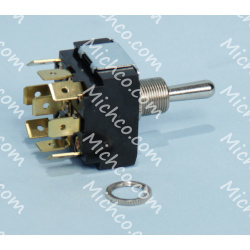 SWITCH-TOGGLE 3P3T MOMENTARY