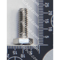 SCREW, HEX, .25-20 X 0.75, SS