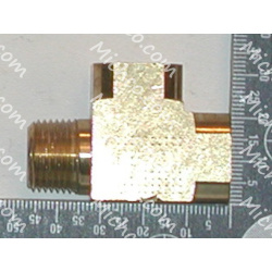 FITTING-TEE 3/8MPT & FPT BRASS