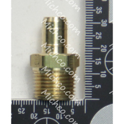 FITTING-DBL 3/8MPT 3/8HO BRASS