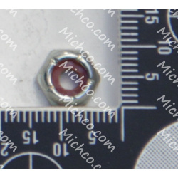 NUT HEX NYL LOC-THIN SS 10-24