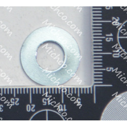 WASHER, FLAT, 0.35B 0.75D .04, SS