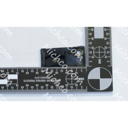 BRUSH STRIP DOOR BLACK