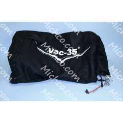 BAG, BLACK POLY FELT W/LANYARD (11
