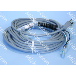 CORD-16GA-3 50FT MED GREY