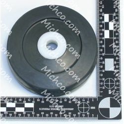 WHEEL, 04.0D 1.50W 0.50B, GRAY