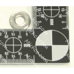 WASHER, FLAT, 0.28B 0.62D .04, SS