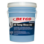 Betco All Temp Rinse Aid W/Fitting 5 Gal Pail