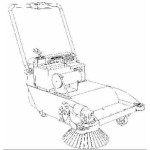 Manual Betco BPS24 Sweeper