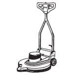 Manual Clarke Ultra Speed Burnisher with NEMA Plg