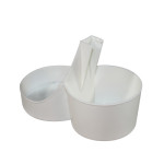 Mini Toilet Bowl Caddy, White