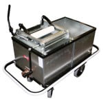 Mopping Tank with Two Compartments