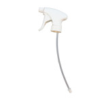 Contour Trigger sprayer with 8 1/8" Dip Tube, White, 250 per CS