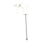 General Purpose Trigger Sprayer with 7 1/4" Dip Tube, White/, 200 per CS
