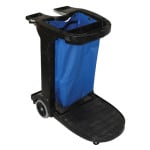 Gator Compact Cart w/ 25-Gallon Blue Vinyl Bag