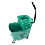 Plastic Sidepress Squeeze Wringer/Plastic Bucket Combo