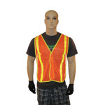 Safety Vest with Reflective Stripes