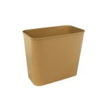 27 Qt. Fire Resistant Wastebasket - Beige