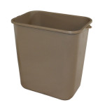 28 QT Pinch'm Wastebasket - Beige