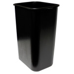 41 Qt. Pinch'm Wastebasket - Black